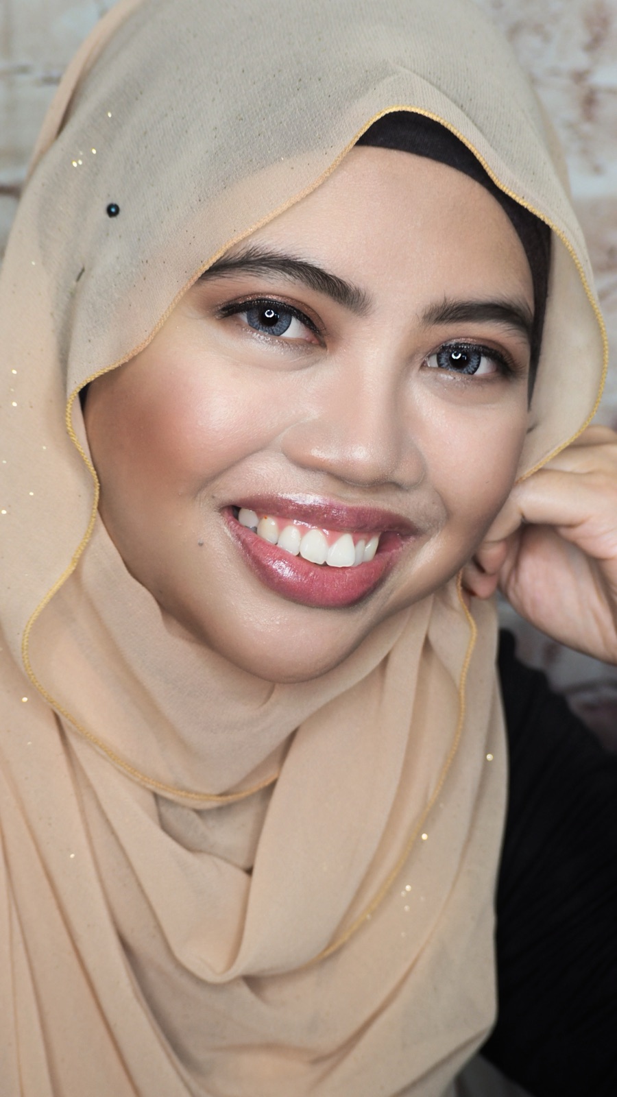 Hijab soft glam