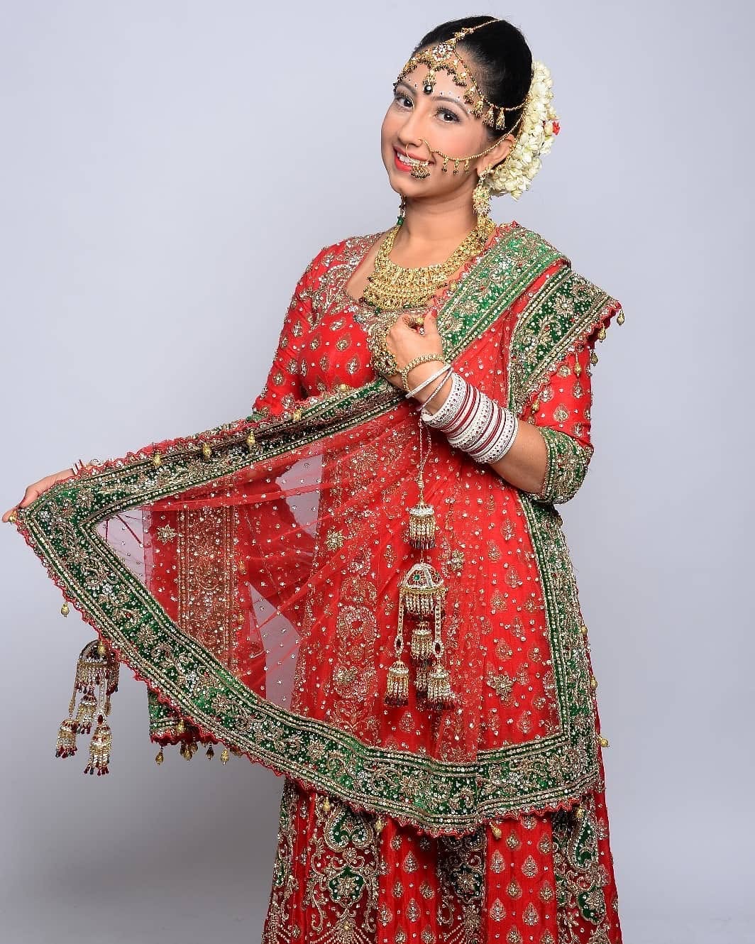 Indian bridal lehenga