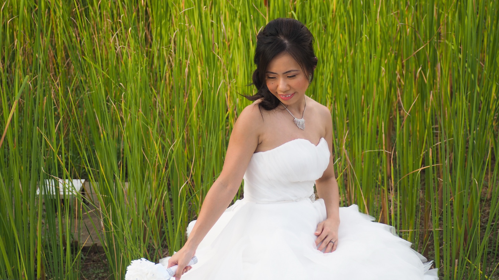 Outdoor garden gown